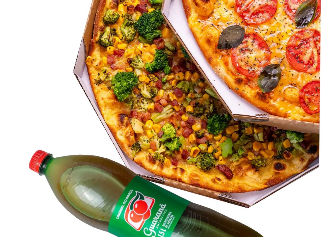 2 Pizza M + 1 Refrigerante 2 Litros